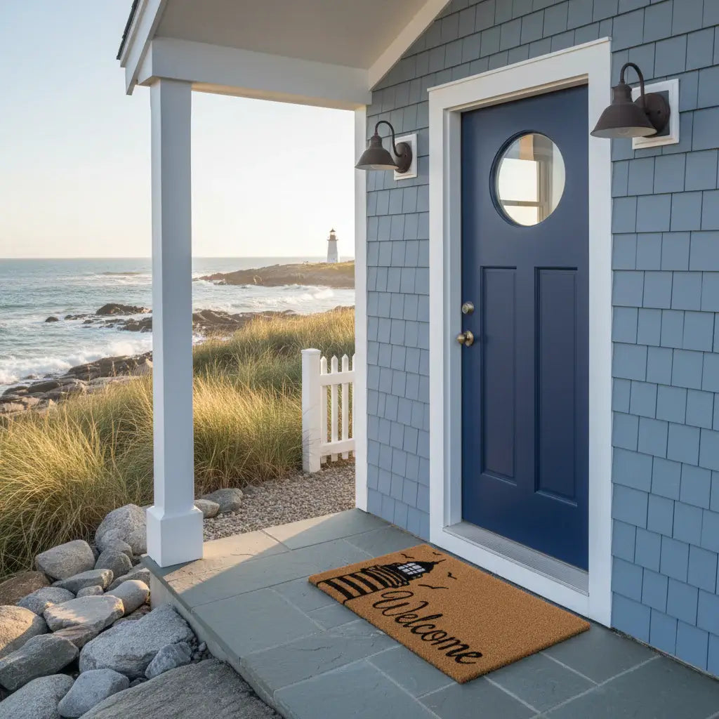 Lighthouse Welcome Doormat