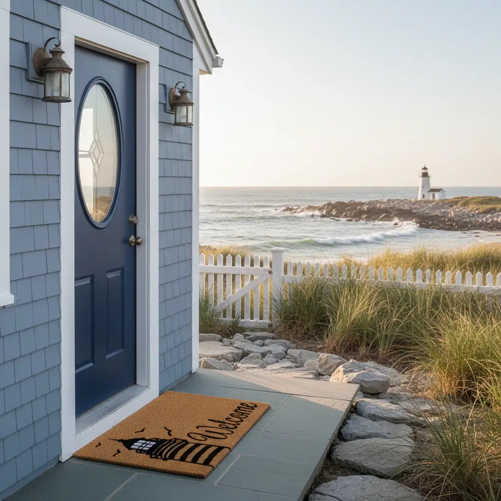 Lighthouse Welcome Doormat