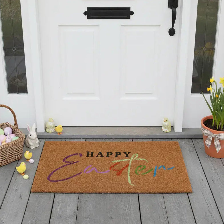 Easter Blessings Doormat