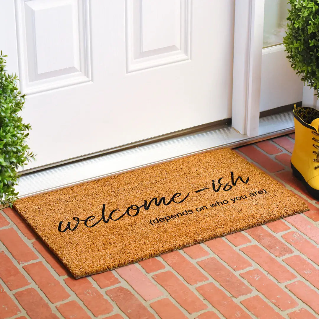 Welcome-ish Doormat