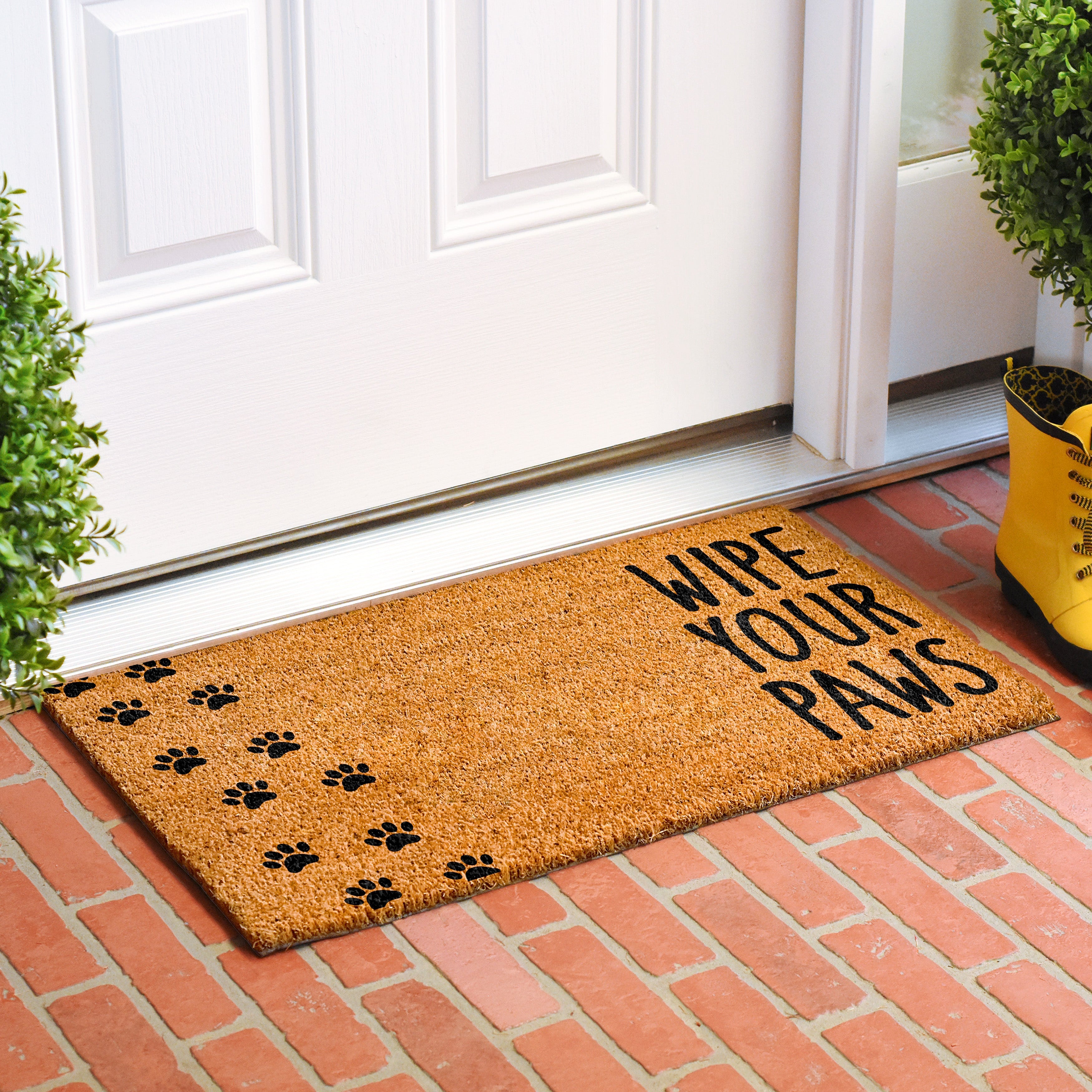 Vertical Wipe Your Paws Doormat