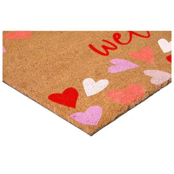 Lots of Hearts Welcome Doormat