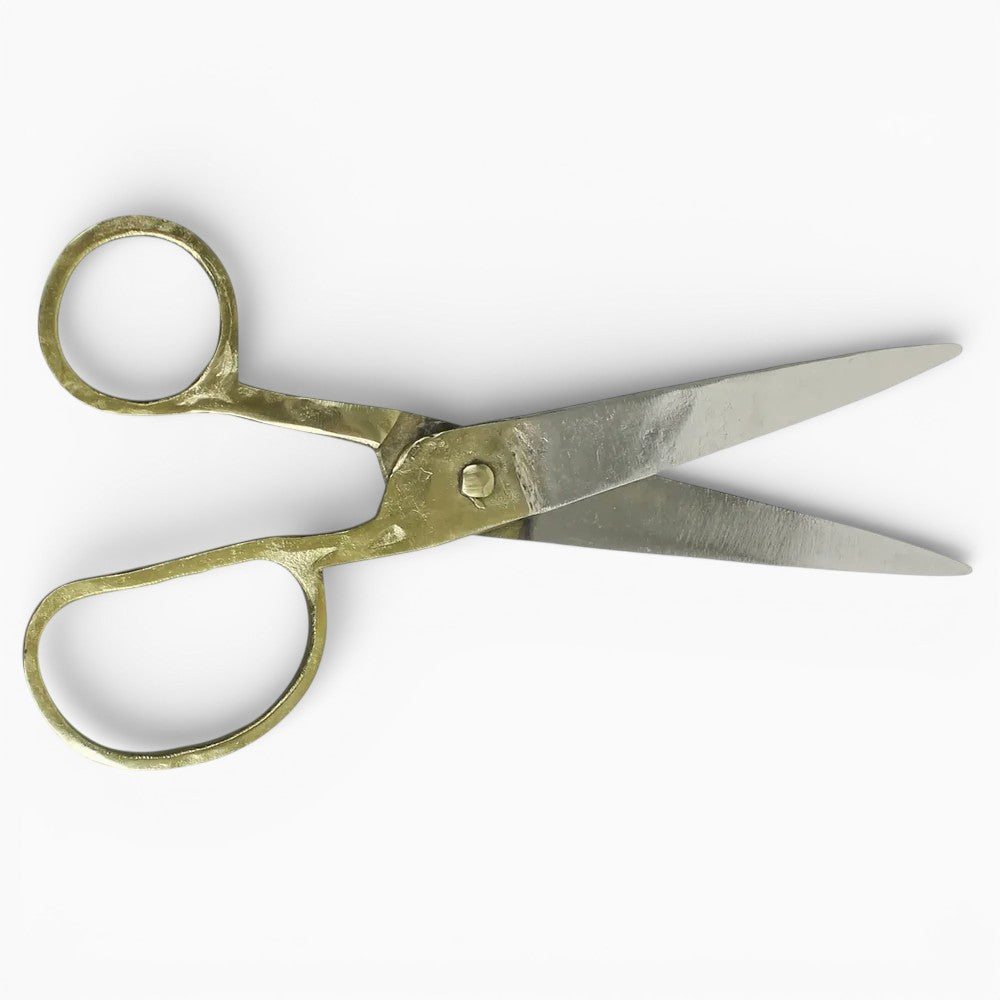 Brass & Steel Desk Scissors