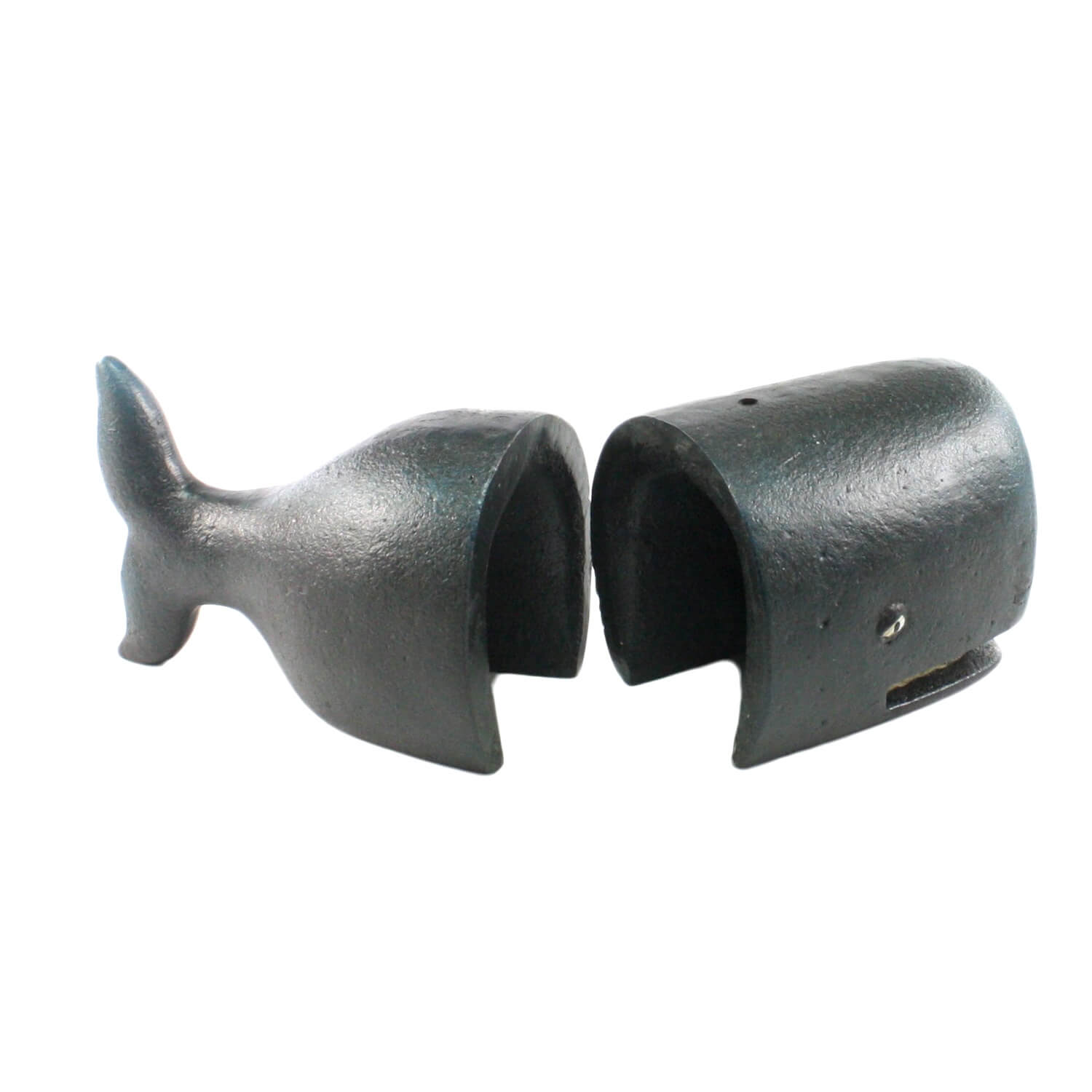 Cast Iron Whale Bookends