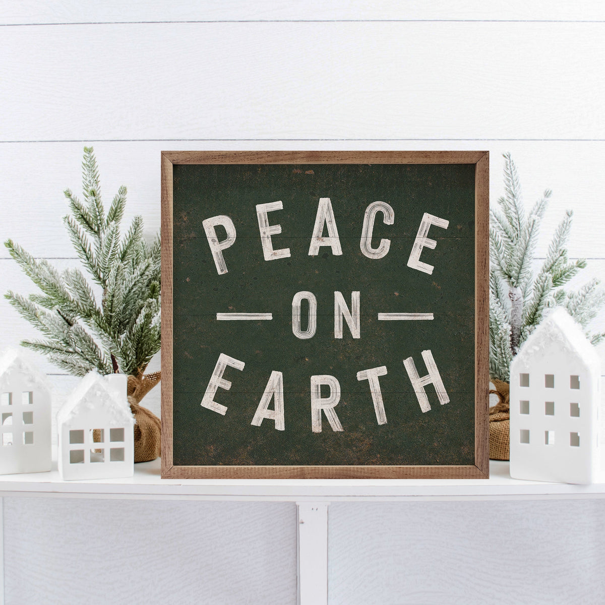 Peace On Earth Framed Print