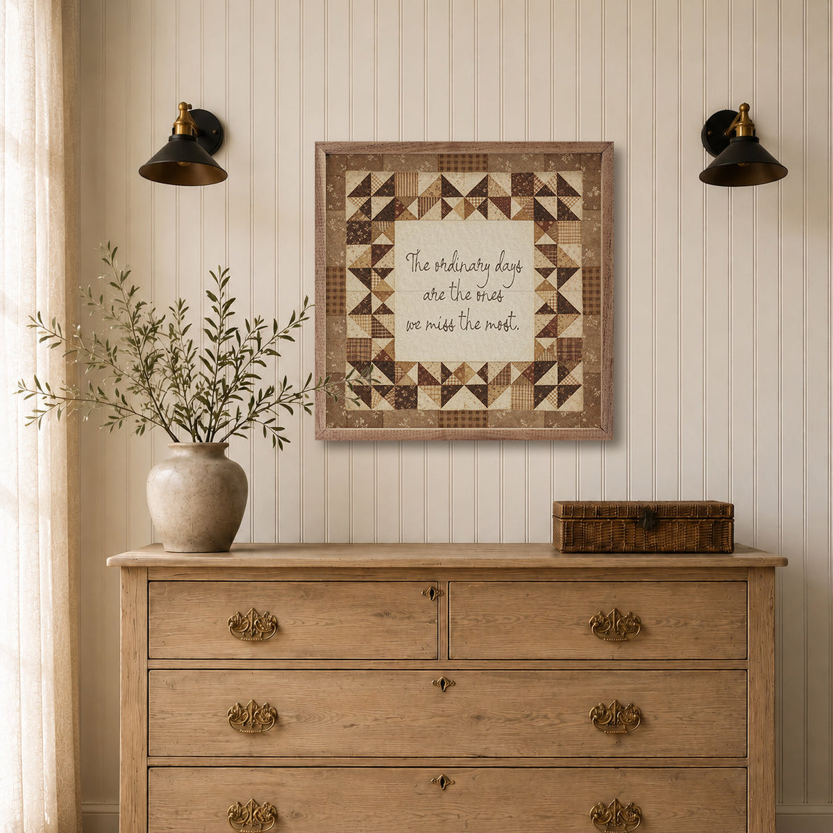 The Ordinary Days Wood Framed Print