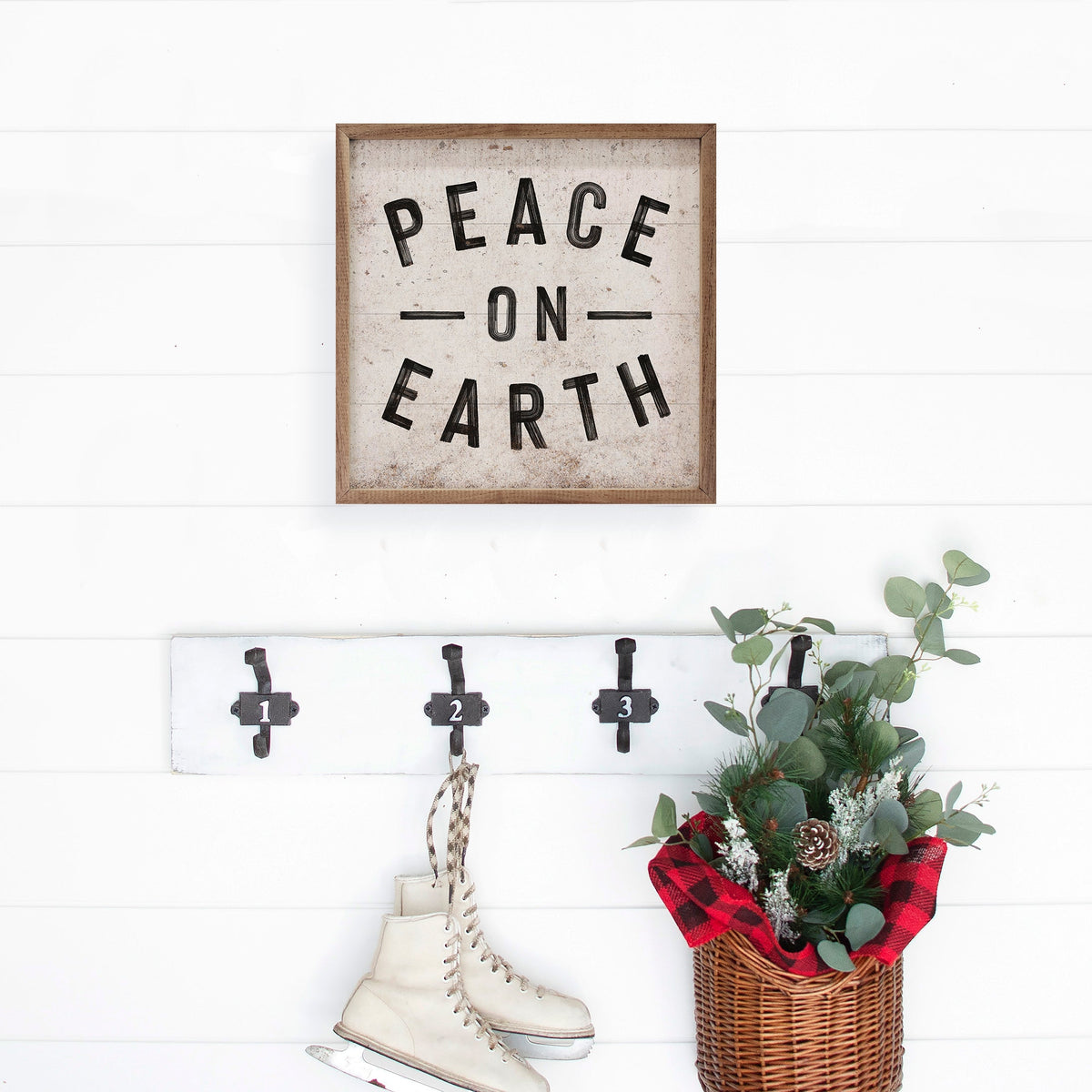 Peace On Earth Framed Print