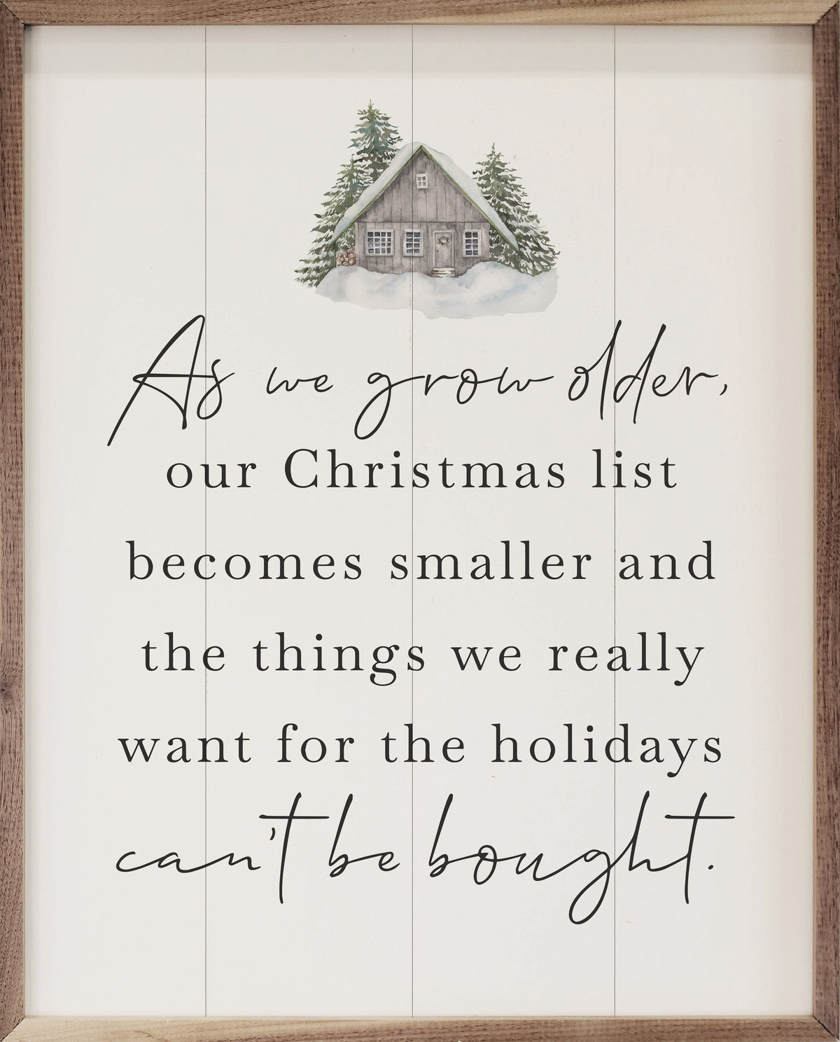 As We Grow Older Wood Framed Print