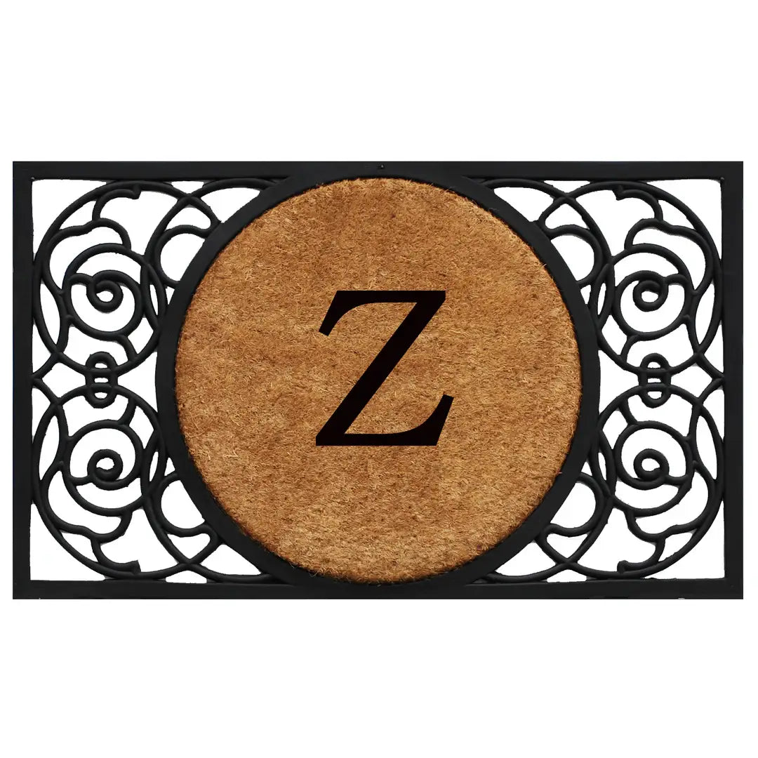 Armada Circle Monogram Doormat