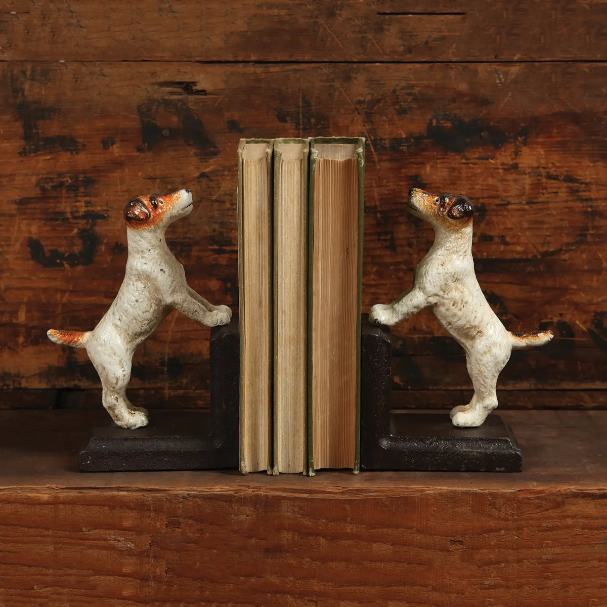 Jack Russell Bookends Pair