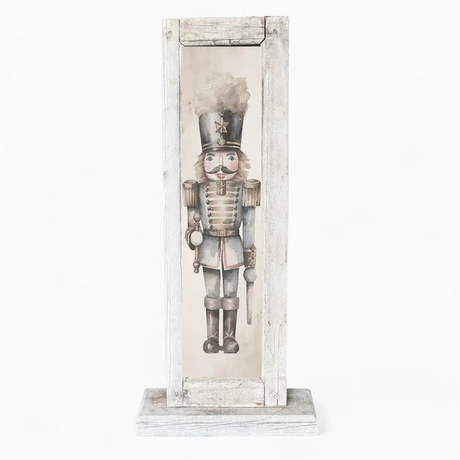 Repurposed Holland Window Holiday Stand