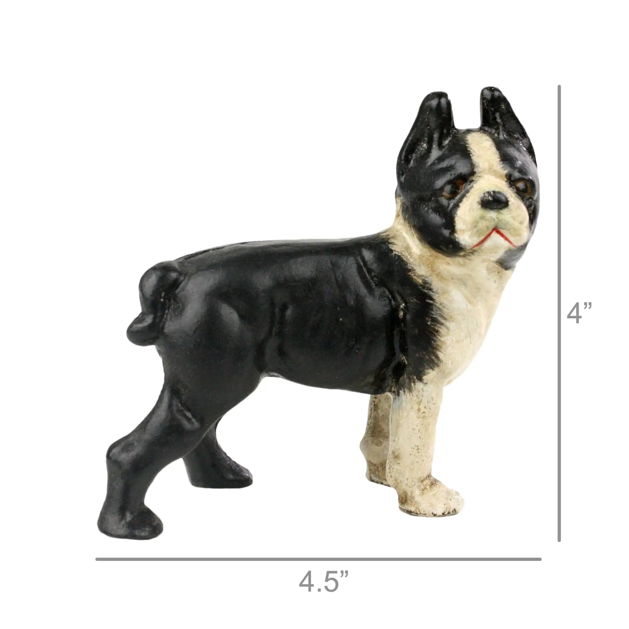 Cast Iron Tyson The Boston Terrier