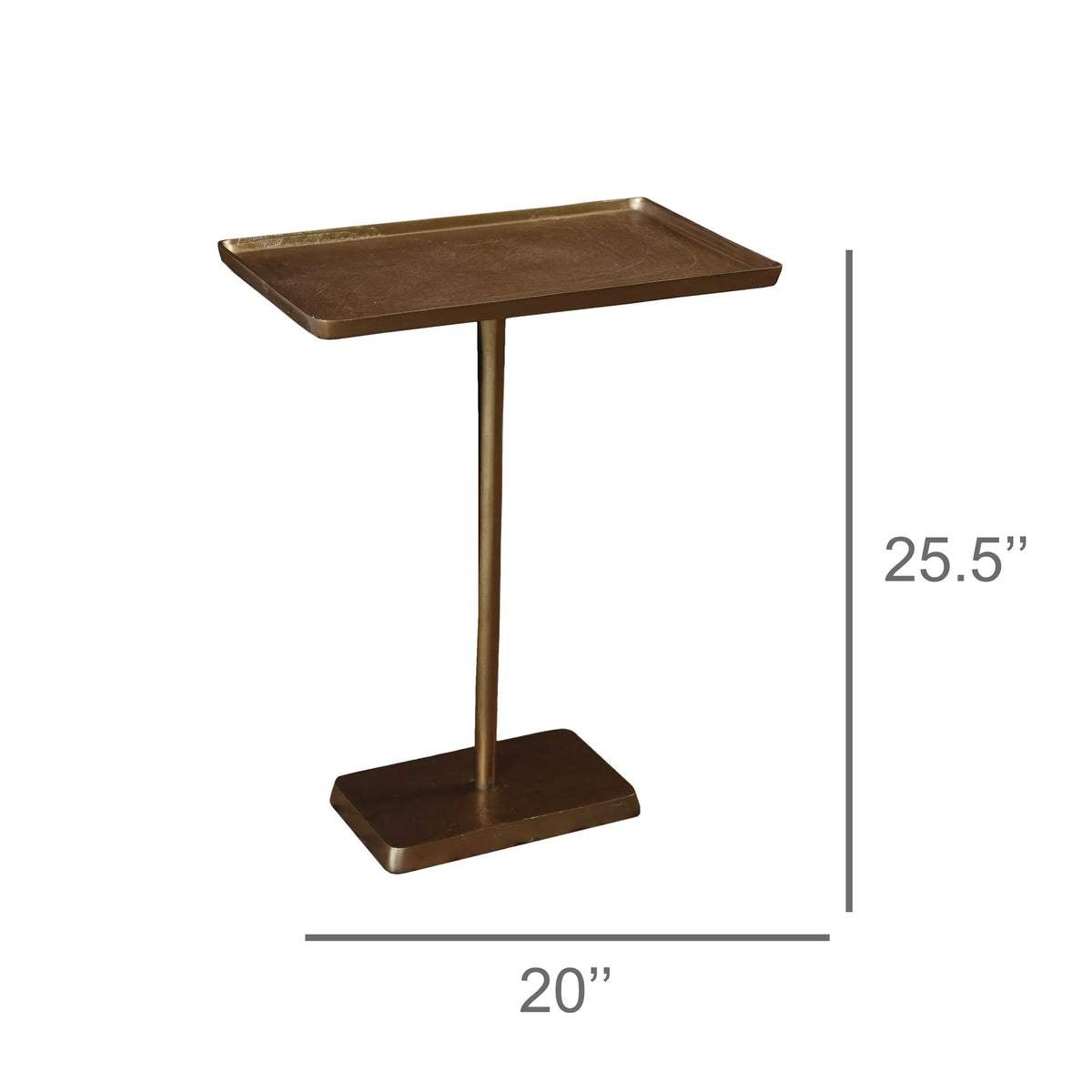 Buren Brass Side Table