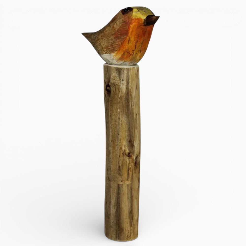 Wood Base Tree Birds Set