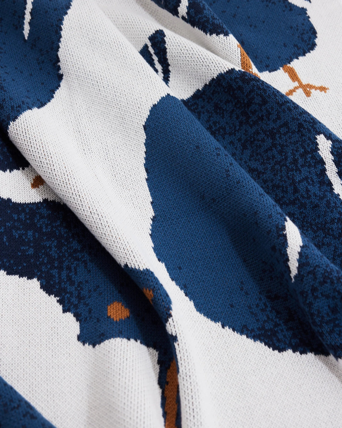 Biquette Peace Knit Blanket