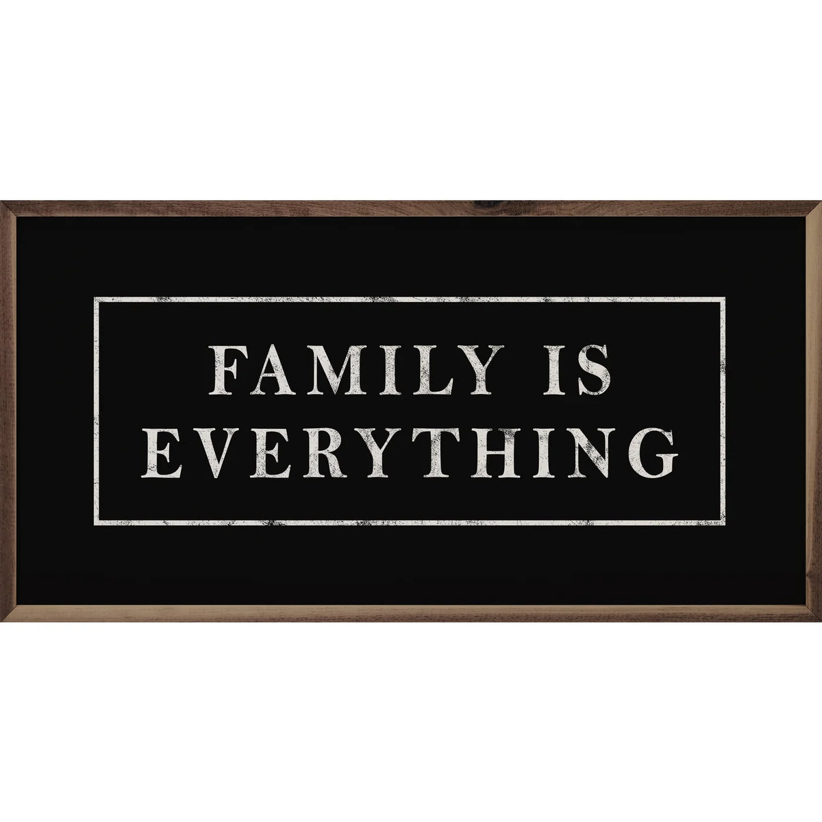 Family Is Everything Wood Framed Print