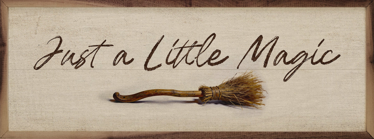 Just A Little Magic Wood Framed Print