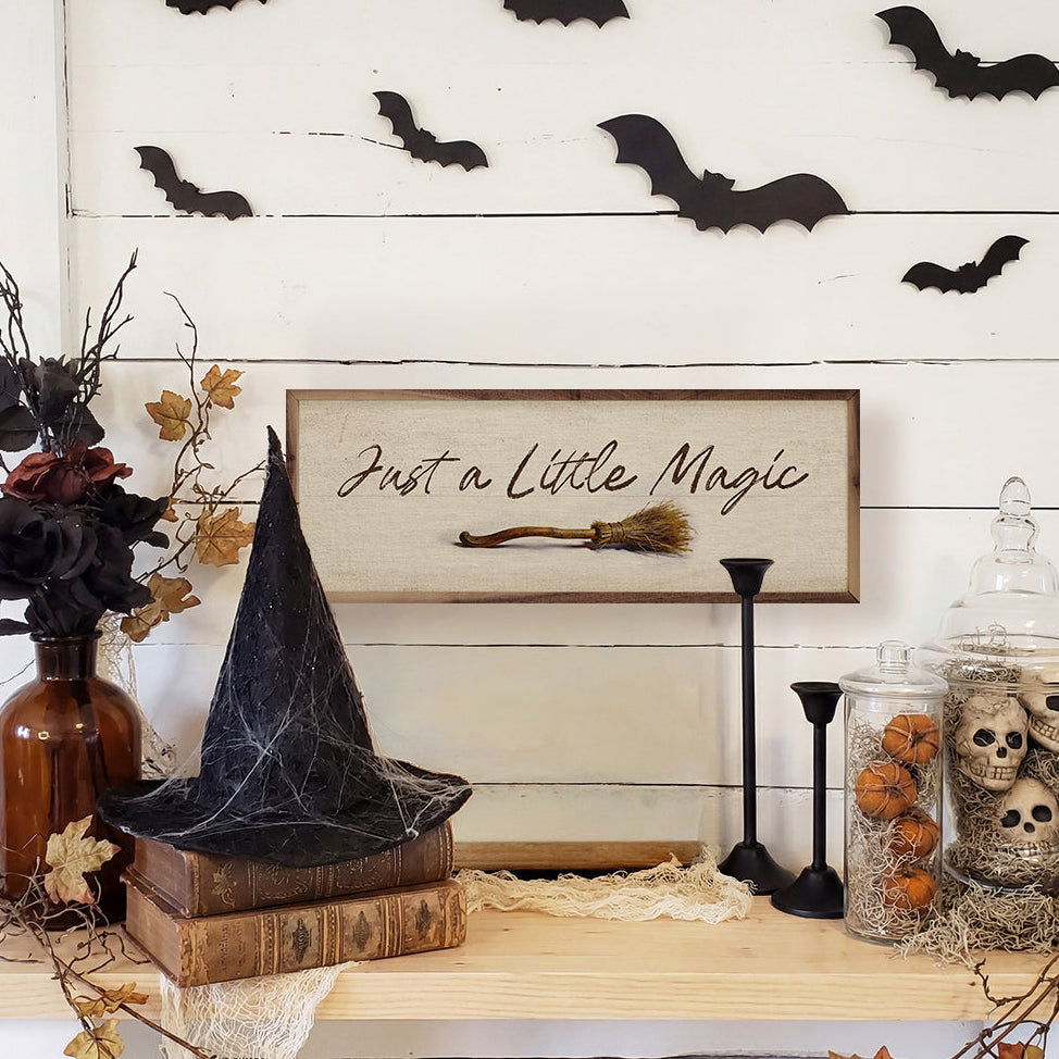 Just A Little Magic Wood Framed Print
