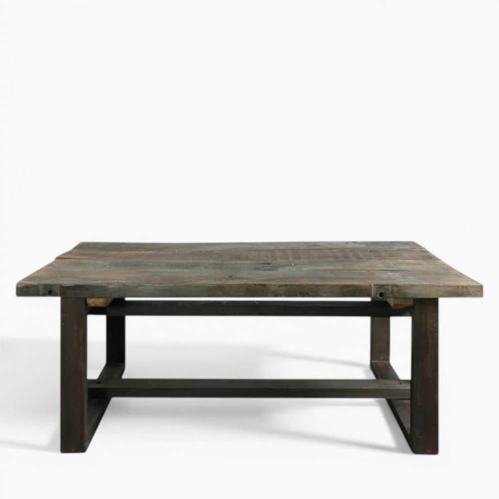 Reclaimed Wood Capital Coffee Table