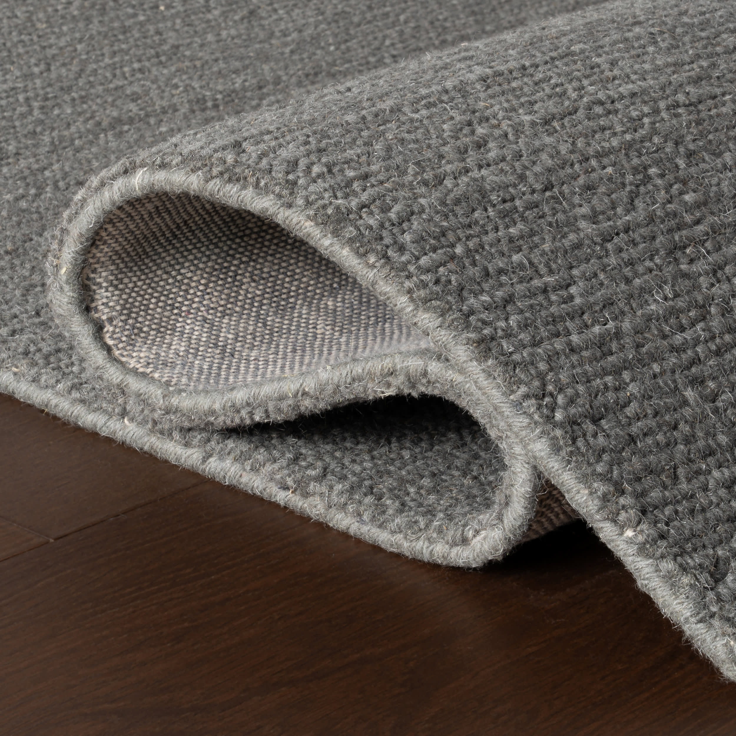 Hollis Solid Wool Rug