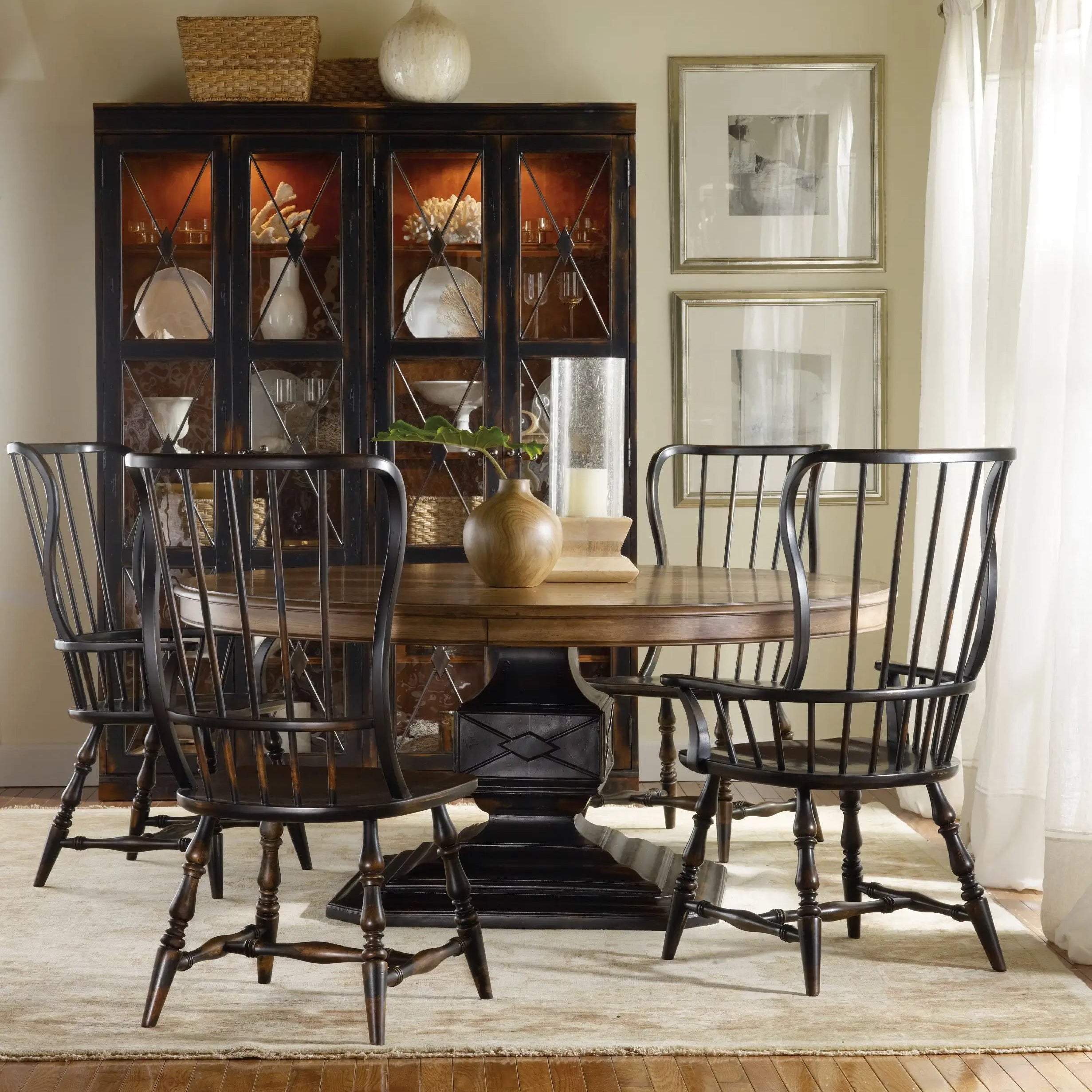 Sanctuary Spindle Back White Side Chair