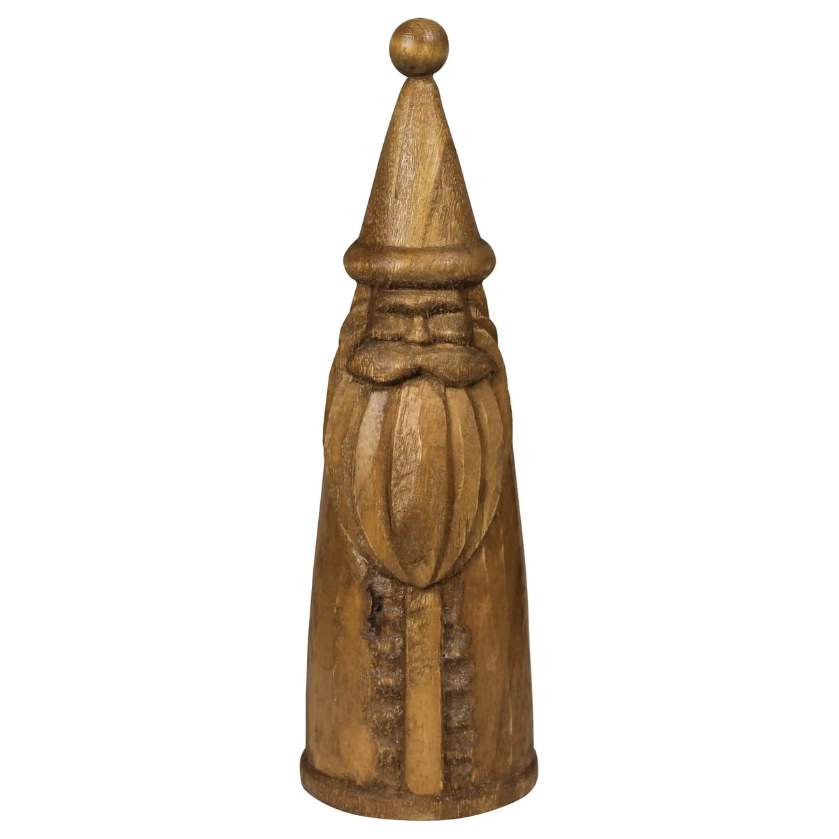 Carved Wood Santa