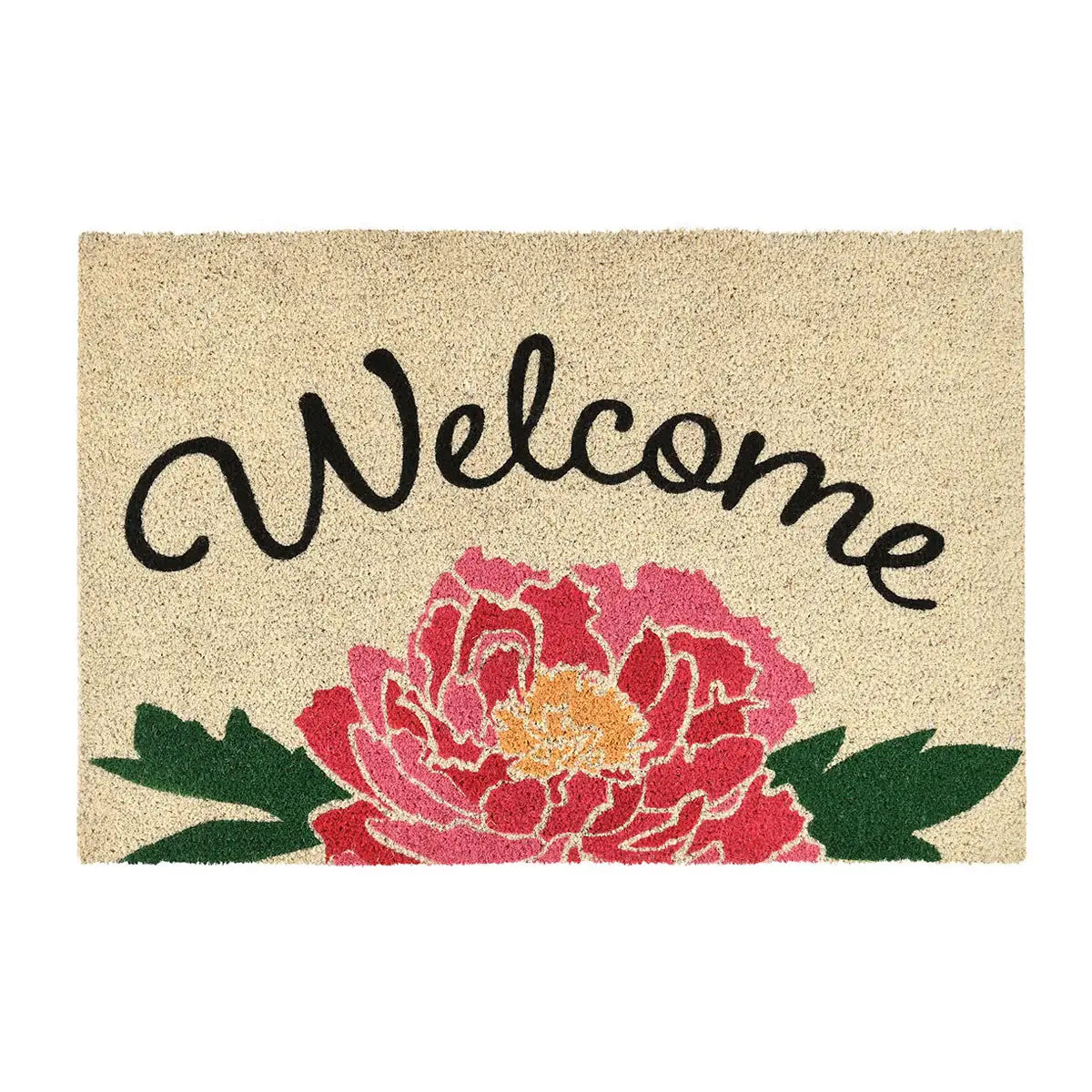 Peony Welcome Doormat