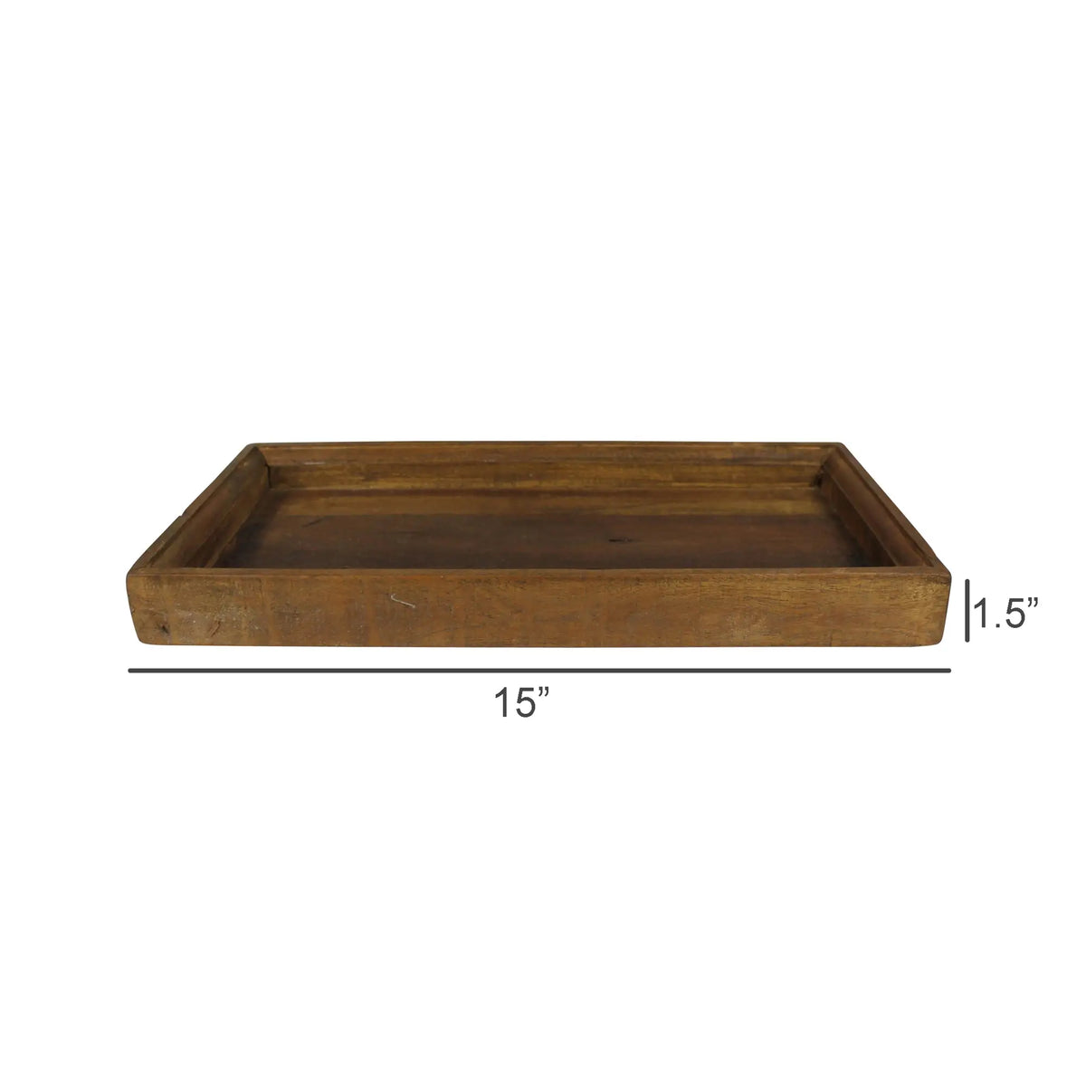 Rectangle Rustic Wood Tray
