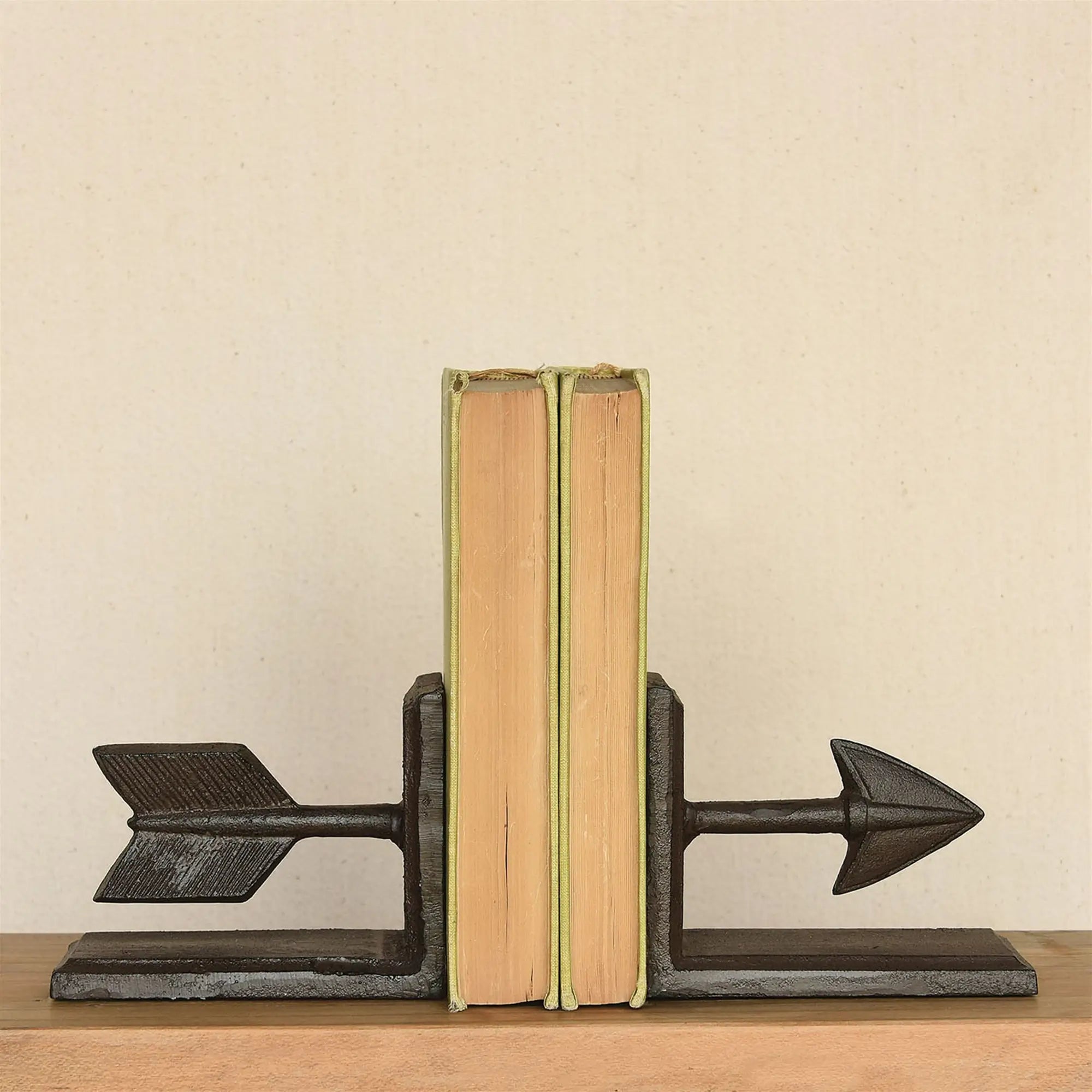 Arrow Cast Iron Bookends