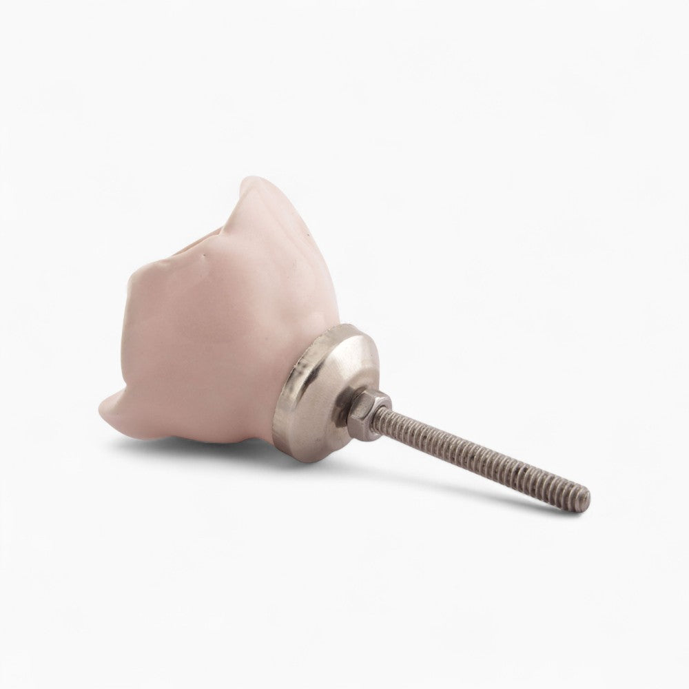 Pink Rose Knob