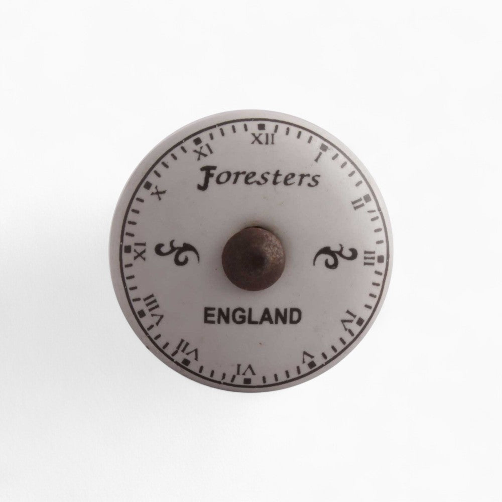 Foresters England Clock Knob