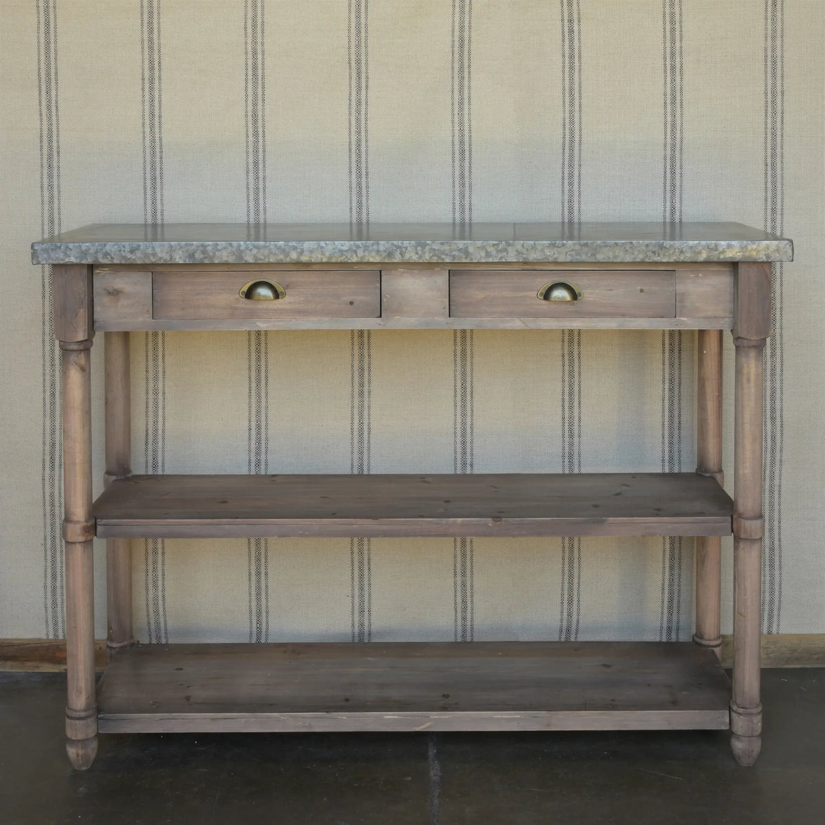 Henley Zinc Top Table