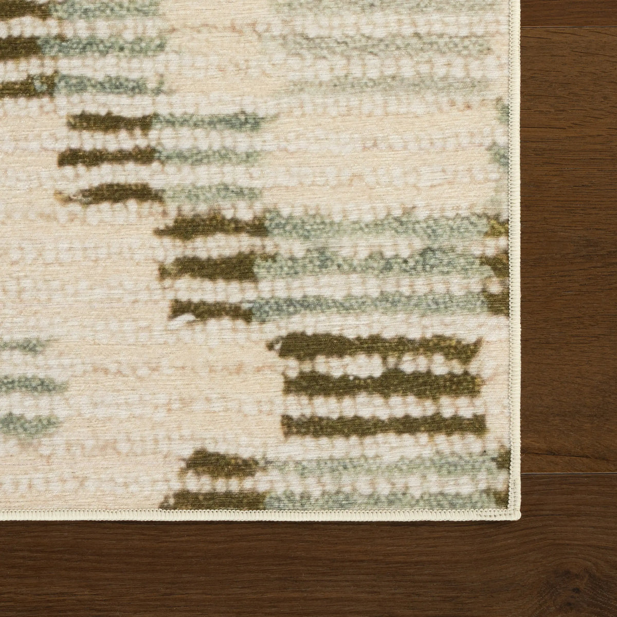 Orzalla Southwestern Diamond Washable Rug