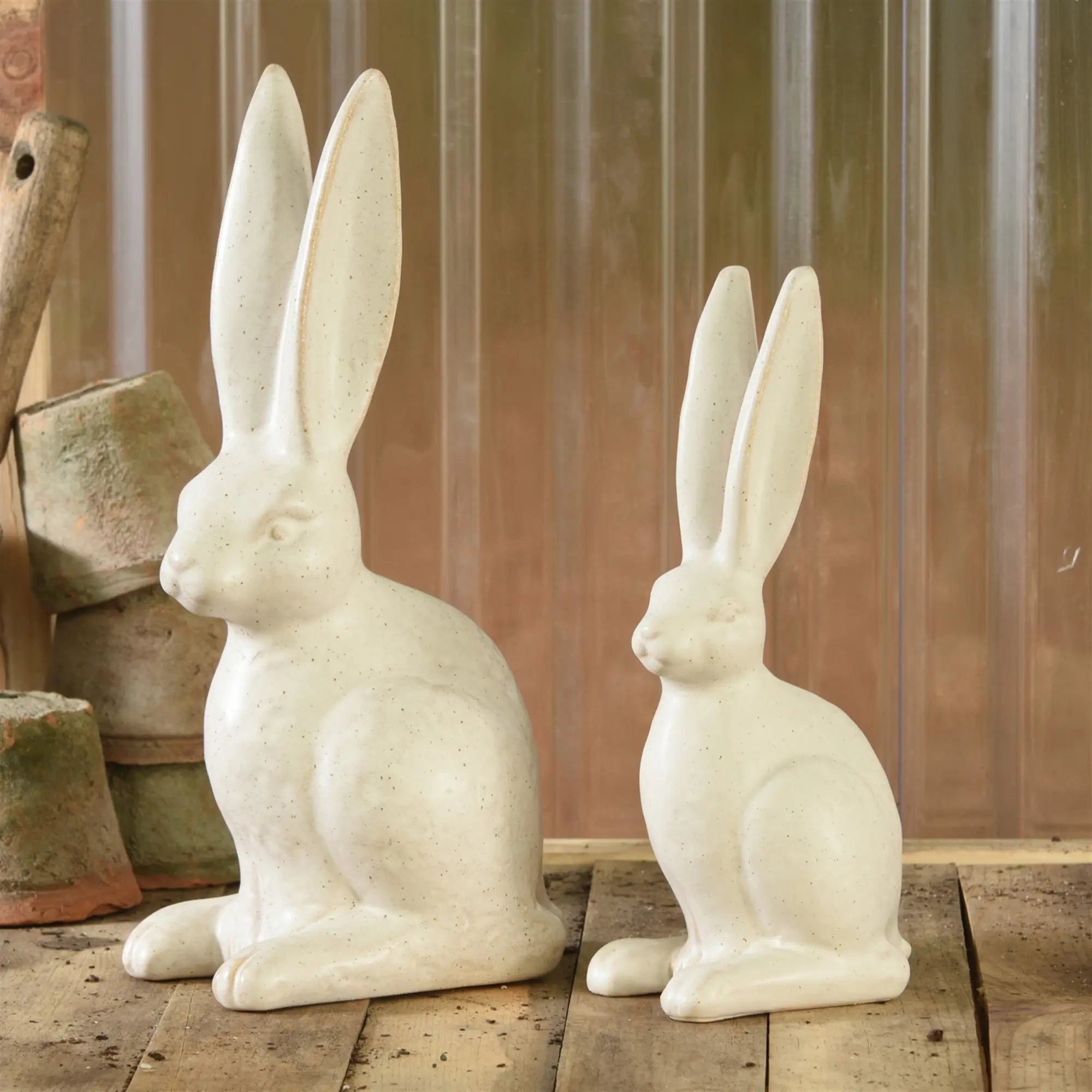 Ceramic Sitting Hare