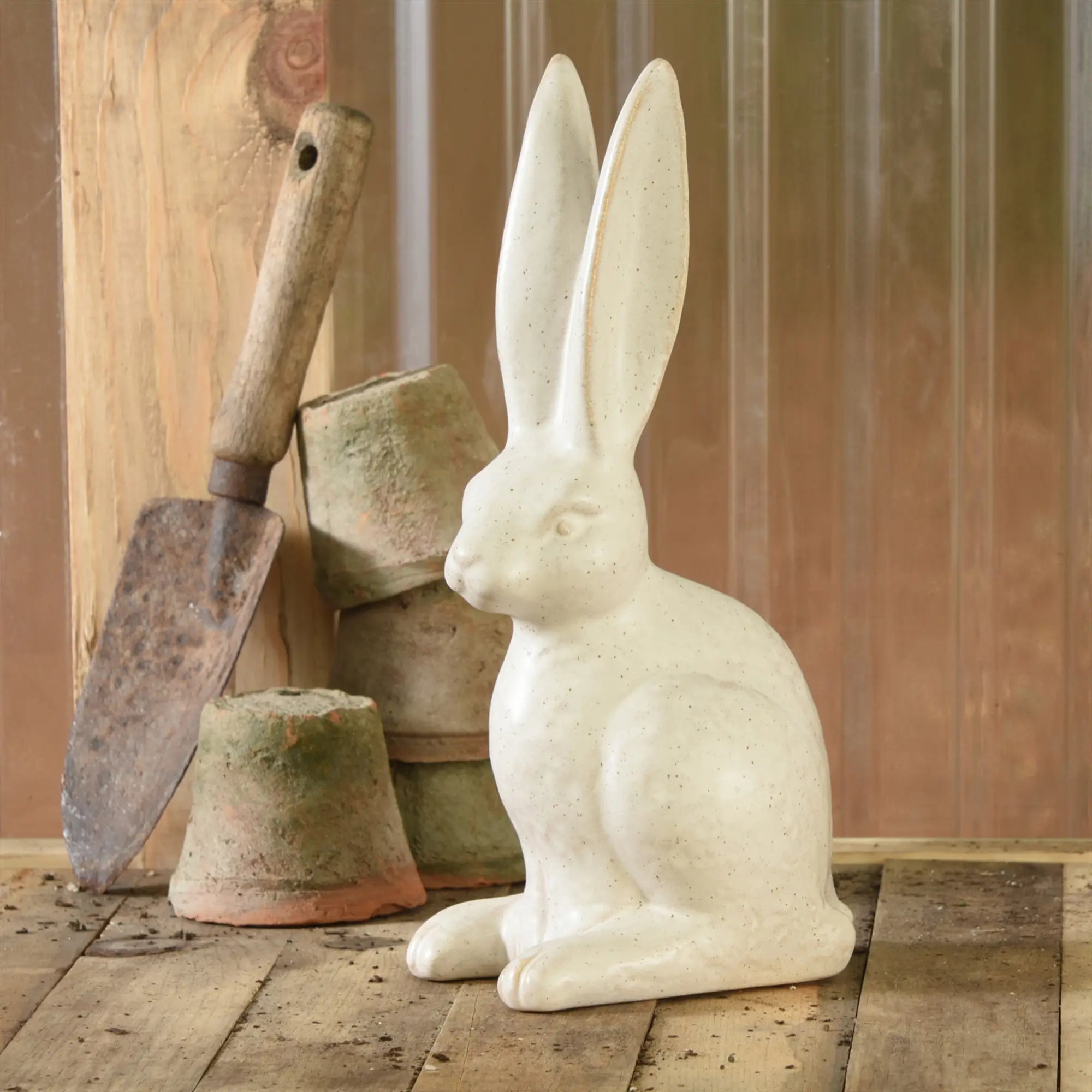 Ceramic Sitting Hare