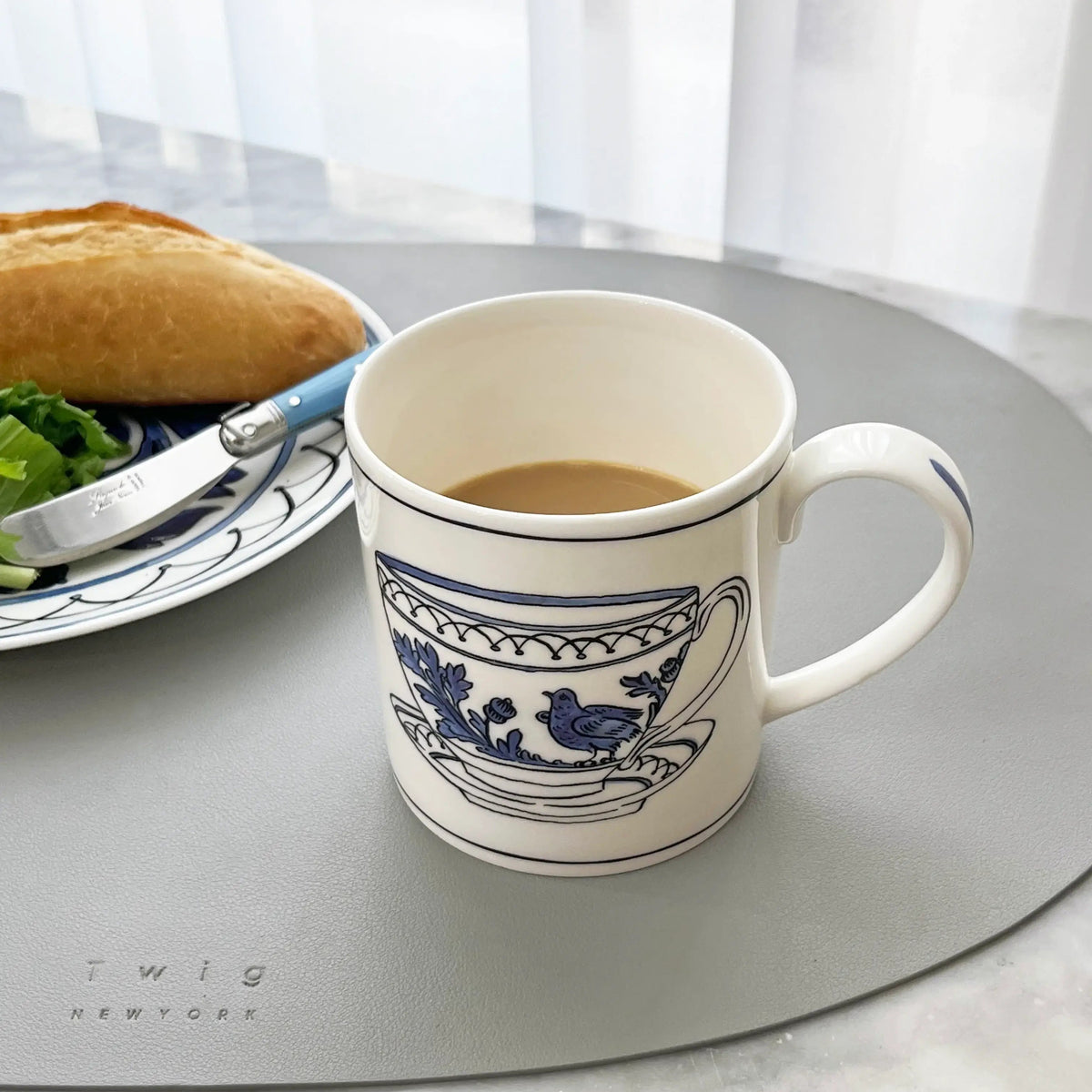 Heritage Blue Bird Mug