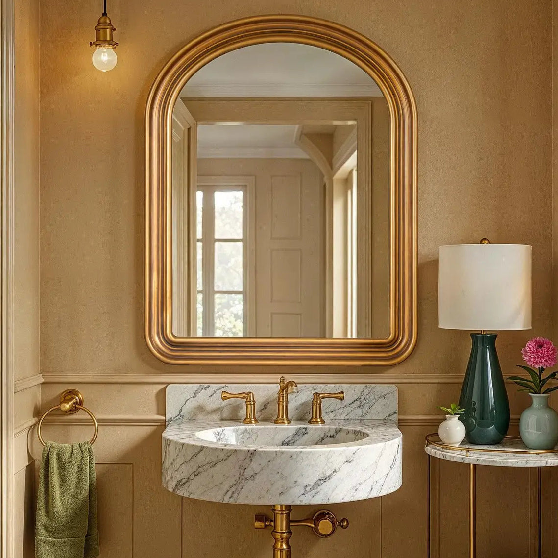 Parker Gold Wall Mirror