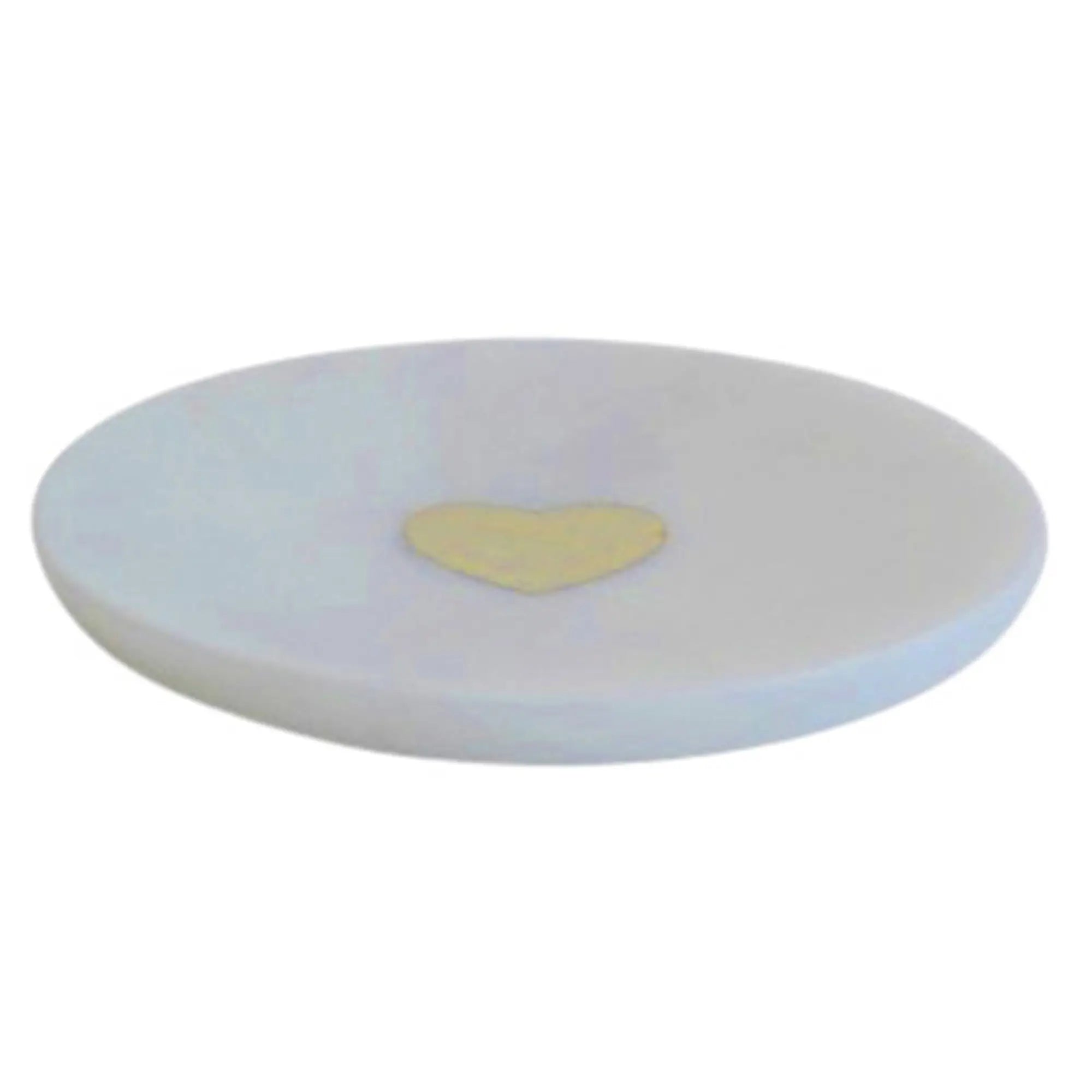 Inlaid Marble Heart Tray