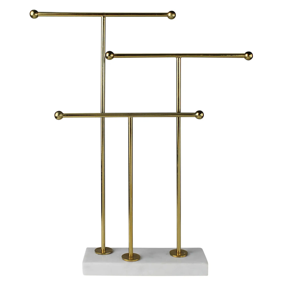 Marble & Brass Loren Jewelry Stand