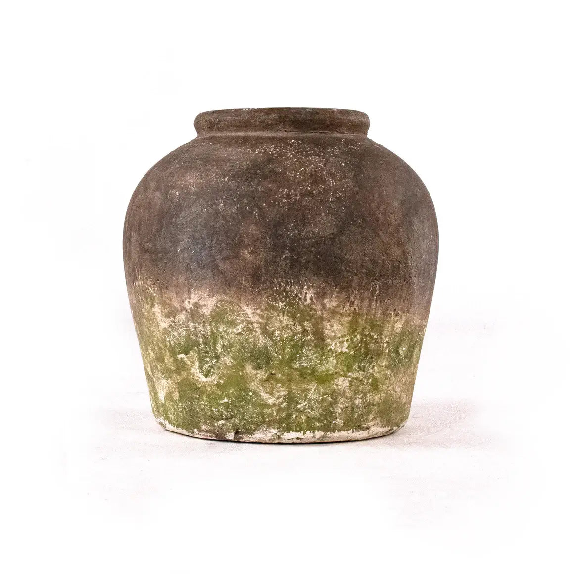 Distressed Terra Cotta Jar Vase