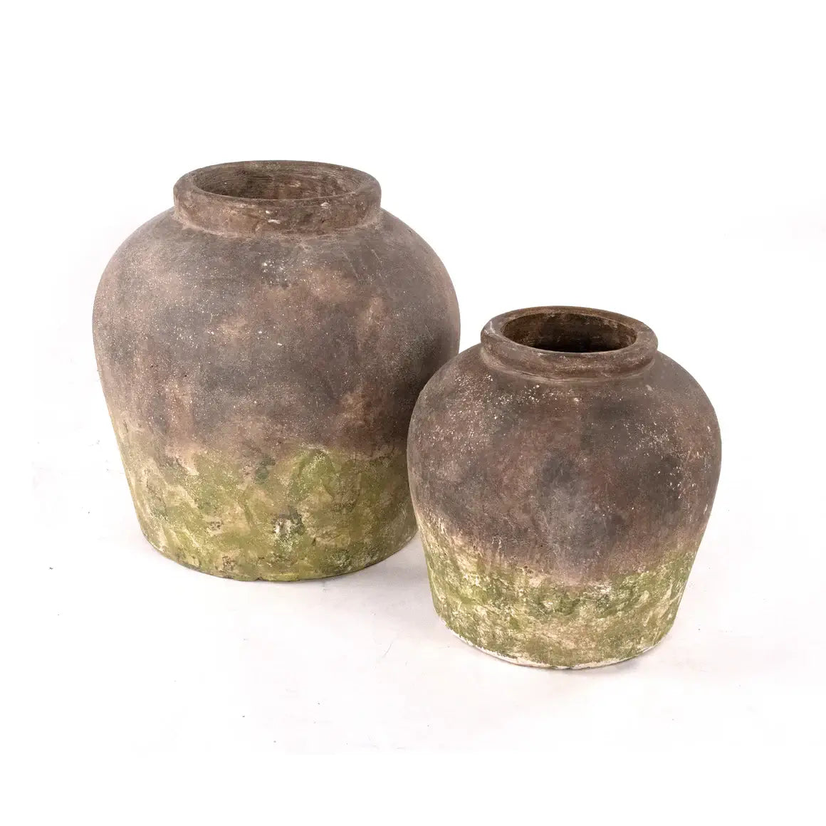 Distressed Terra Cotta Jar Vase