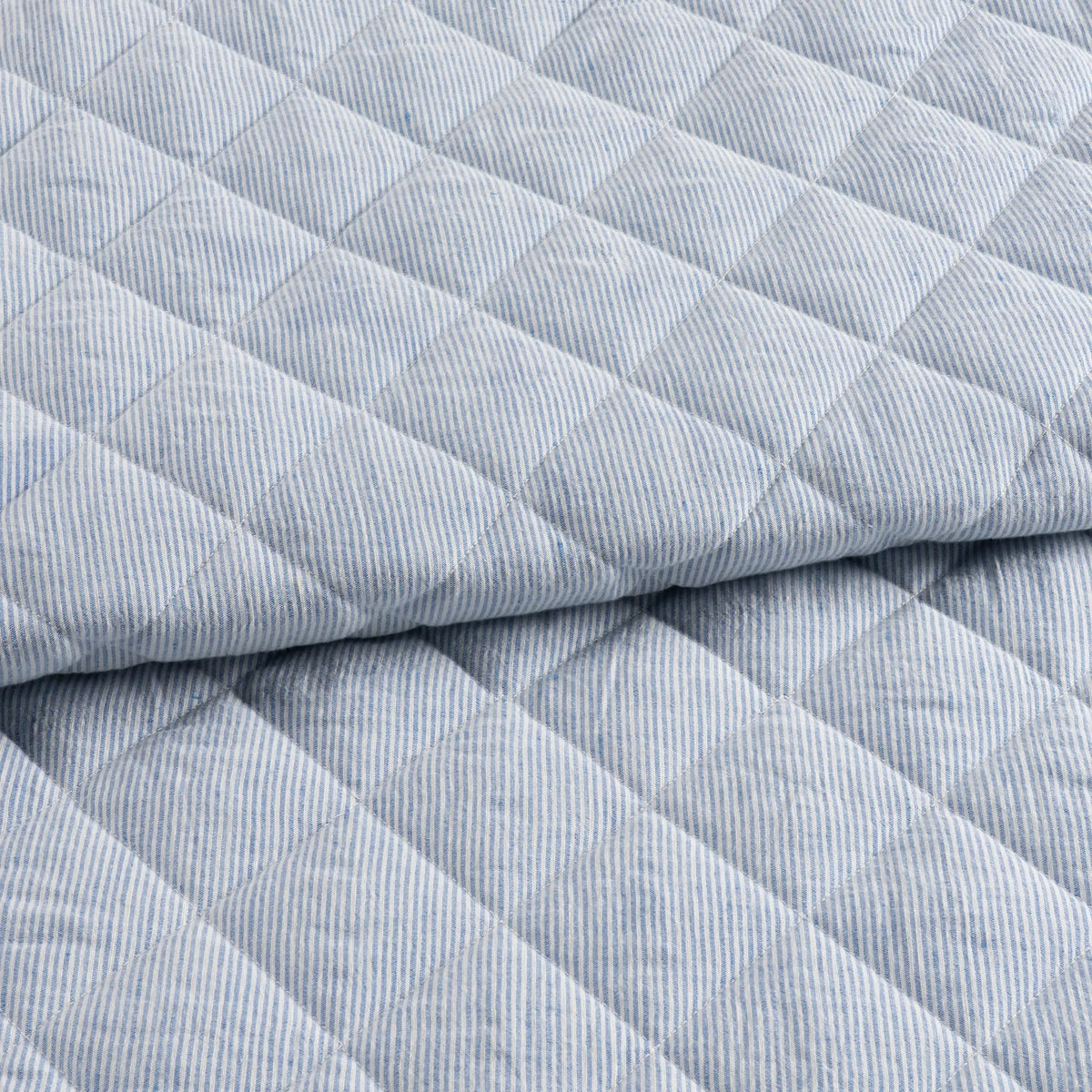 Pine Cone Hill Parris Stripe Linen Quilt