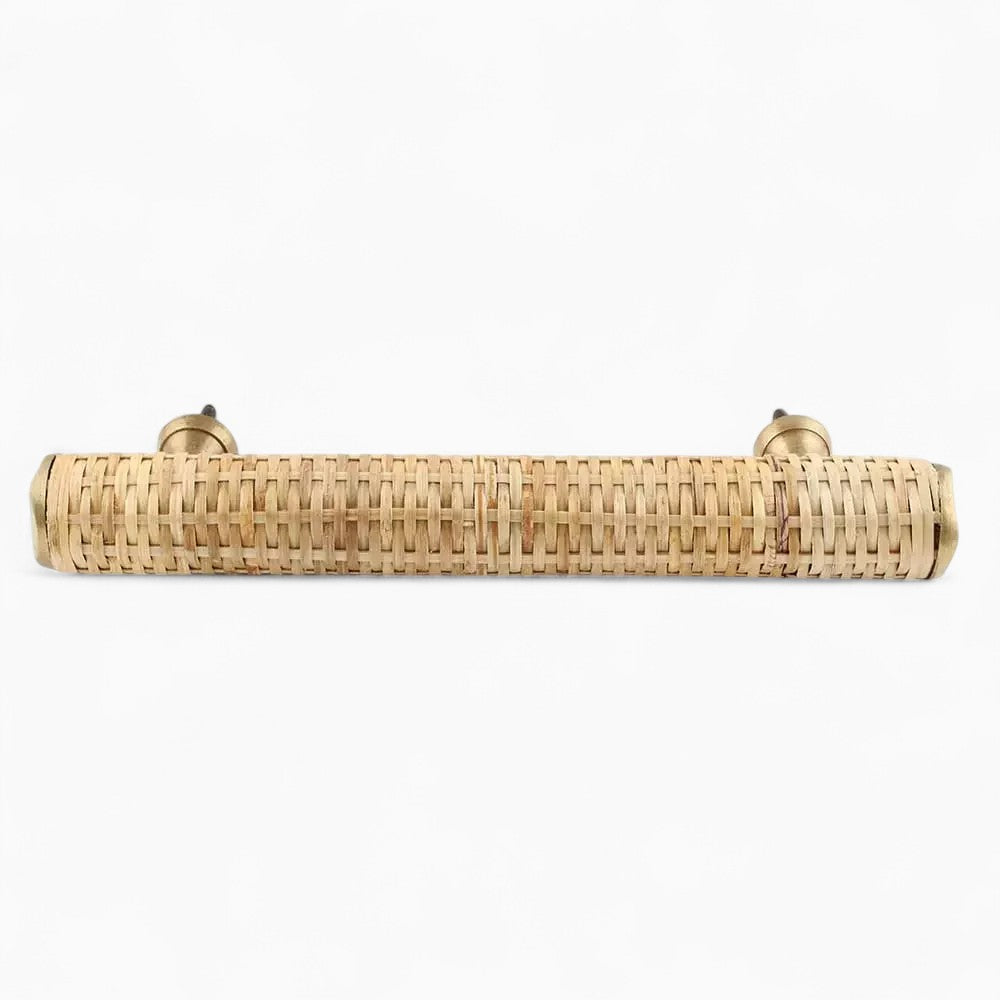 Round Rattan Cabinet Handle