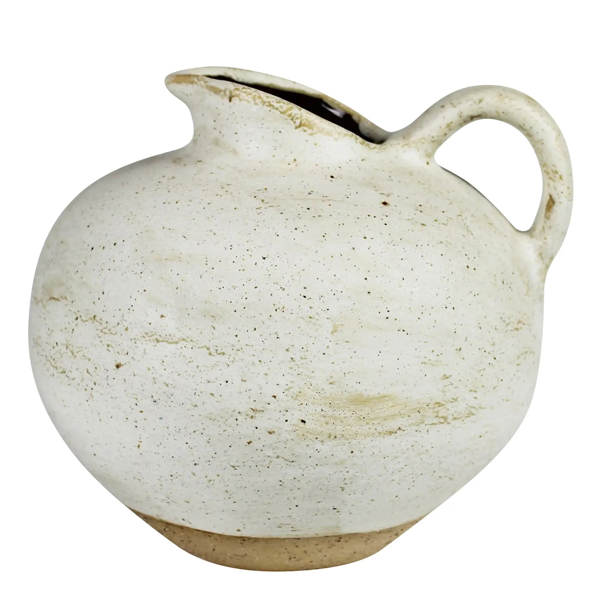 Wide Body Ceramic Pitcher