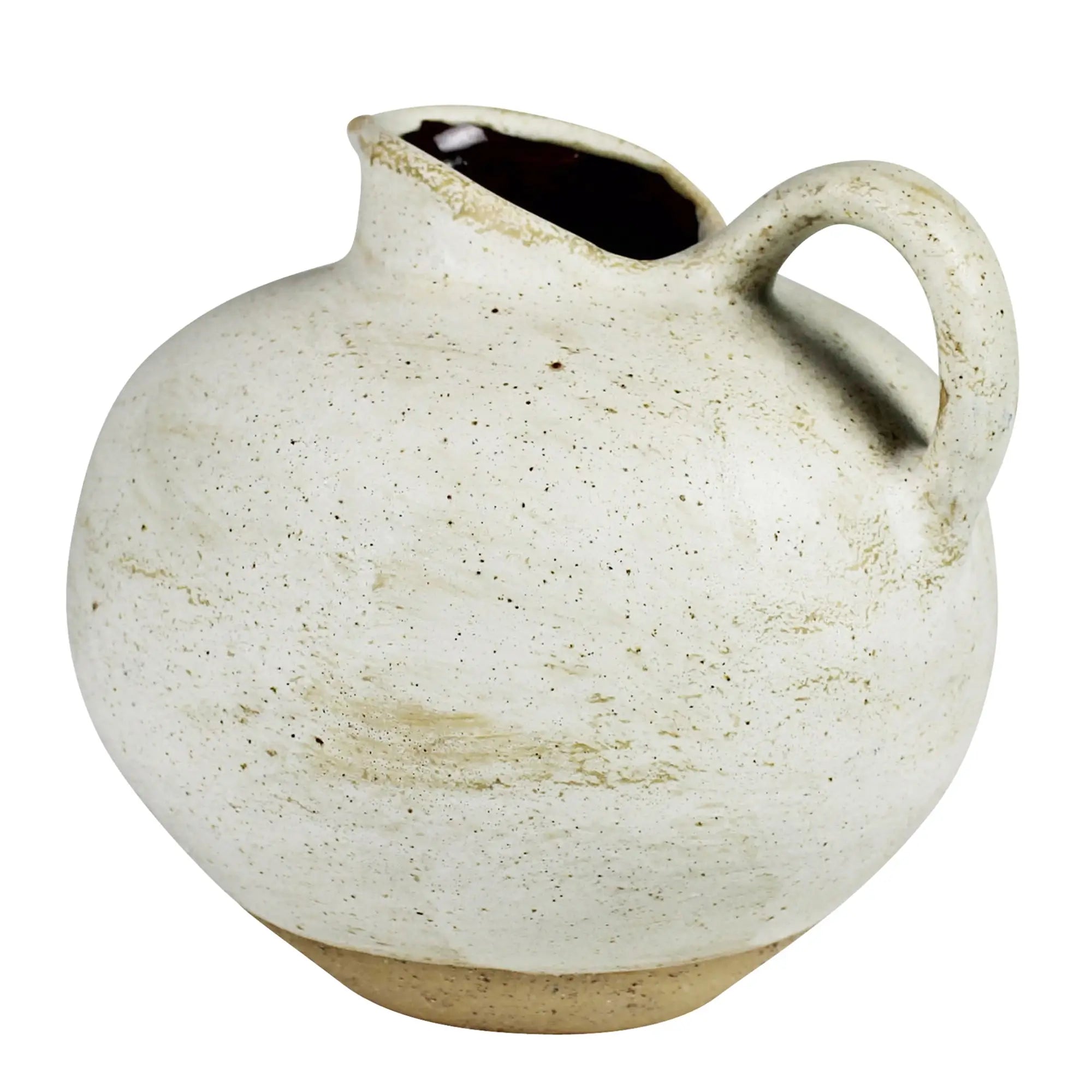 Wide Body Ceramic Pitcher