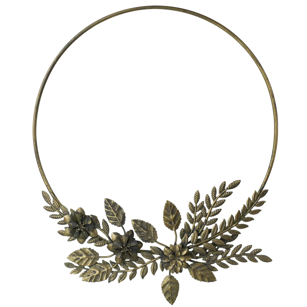 Astoria Foliage Metal Wreath