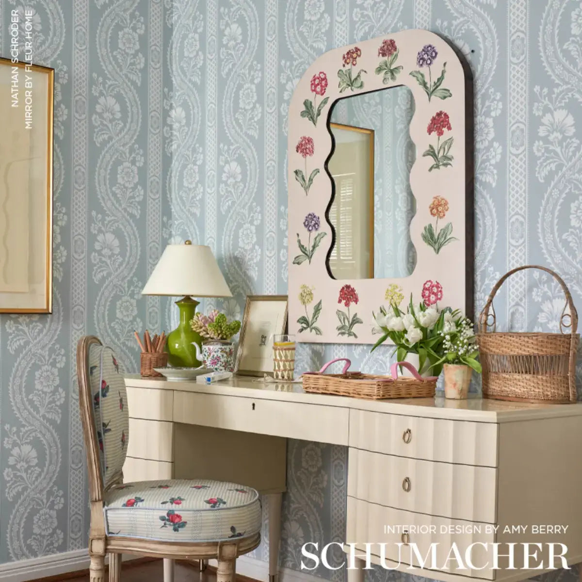 Schumacher Versailles Wallpaper