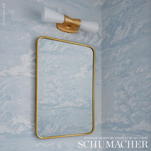Schumacher Cloud Toile Wallpaper