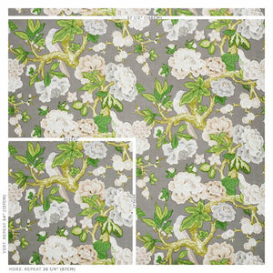 Schumacher Bermuda Blossoms Wallpaper