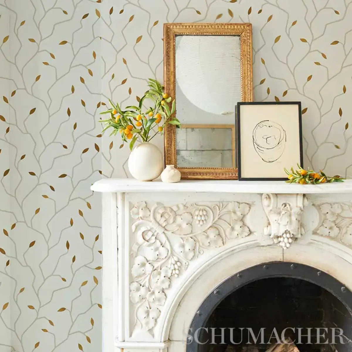 Schumacher Cymbeline Wallpaper